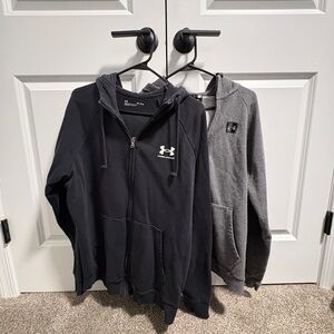 Under Armour Black Full-Zip Hoodie